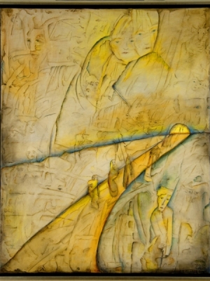 (2010) Weg ins Licht -80 X 100
