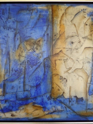 (2014)Kopf eines Pferdes..-100x80 Kopie